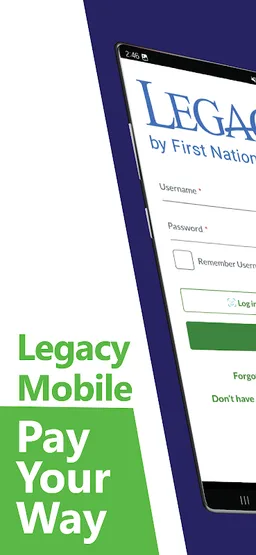 Legacy First National Bank screenshot 1