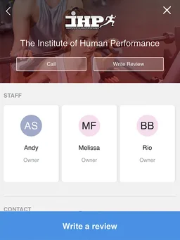 IHP Fitness screenshot 6
