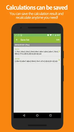 QMR Shoppping Calculator screenshot 4