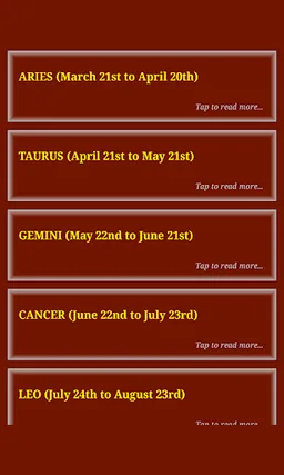 Horoscope Predictions screenshot 3