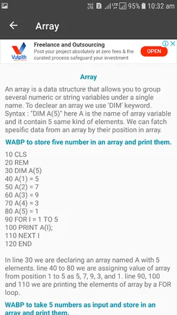 GW Basic ICSE screenshot 2