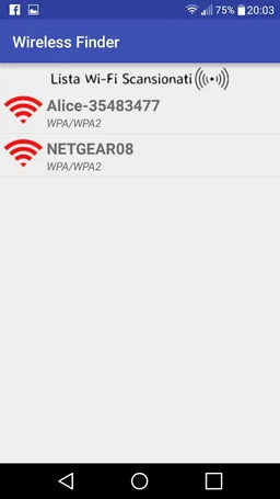 Wireless Finder screenshot 1