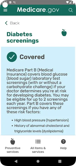 What's covered screenshot 1