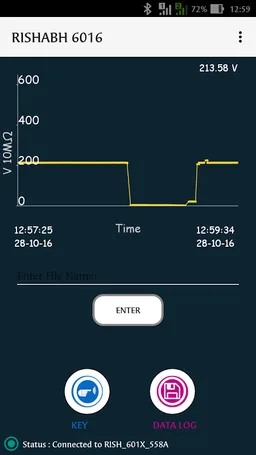 Rishabh Multimeter 601X screenshot 5
