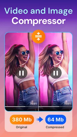 Video & Image Compressor App screenshot 1