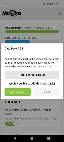 Moose Mobile screenshot 4