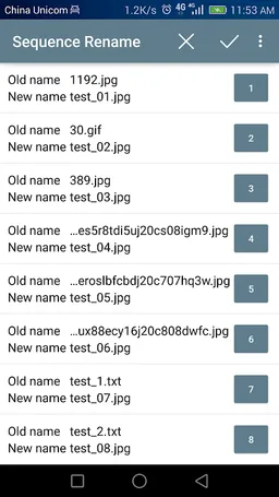 Batch Rename screenshot 2
