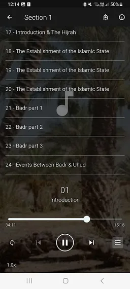 Life of Prophet Muhammad Audio screenshot 4