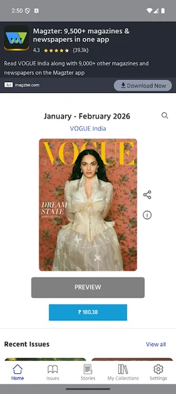 VOGUE India screenshot 1