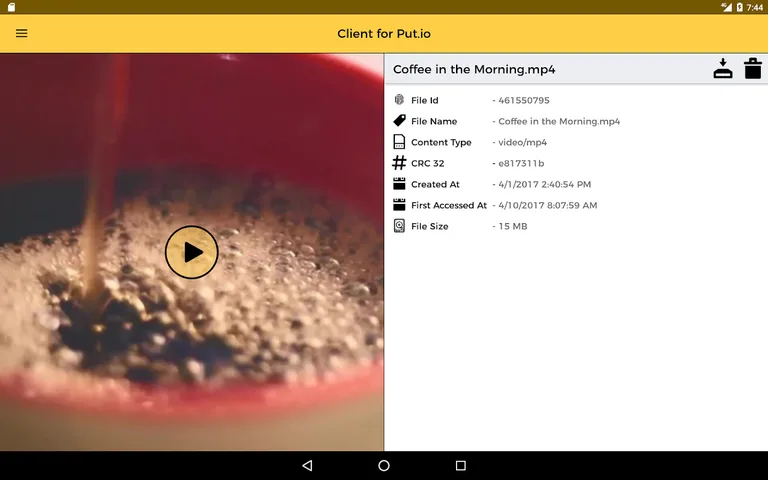 Client for Put.io screenshot 19