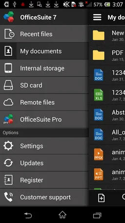 OfficeSuite Viewer 7 DoCoMo screenshot 4