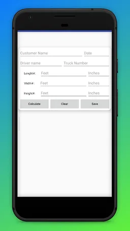 CFT Calculator - cubic feet for Sand, Wood, Stone screenshot 3