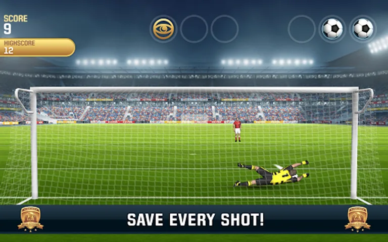 Flick Kick Goalkeeper screenshot 1