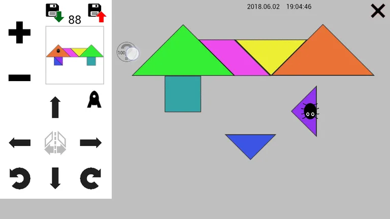 Tangram ( Custom Puzzle ) screenshot 7