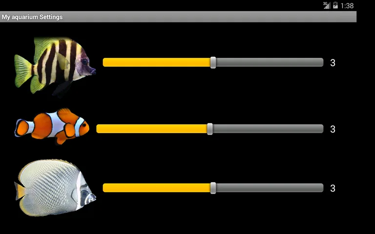 The real aquarium - Live Wallpaper screenshot 3