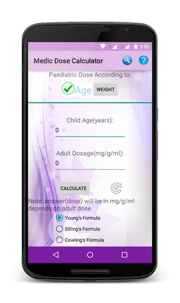 Medic Dose Calculator screenshot 3