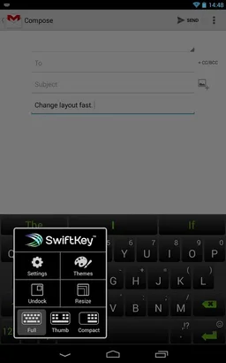SwiftKey Tablet (Legacy) screenshot 7