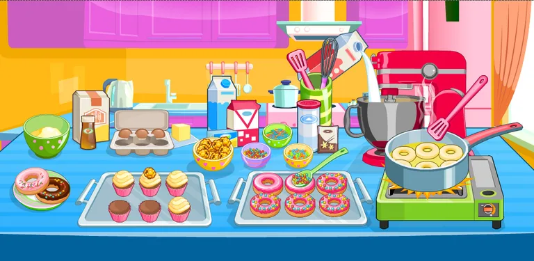 Cooking The Best Treats Game cover image