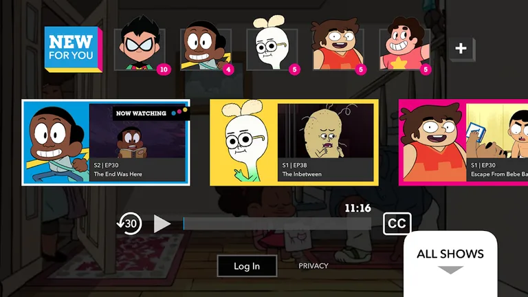 Cartoon Network App screenshot 1