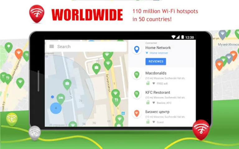 WiFi App: passwords, hotspots screenshot 21