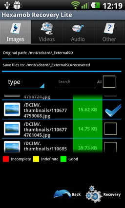 Hexamob Recovery PRO *ROOT* screenshot 7