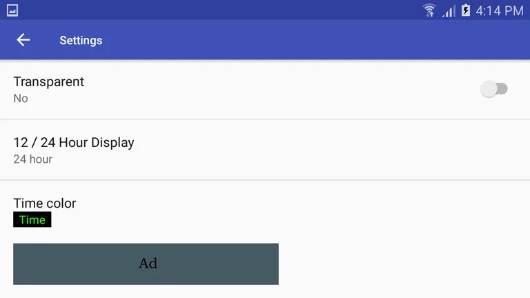 Huge Clock screenshot 3