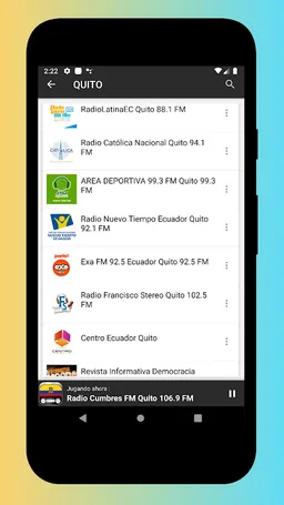 Radio Ecuador - Radio Ecuador FM + Internet Radio screenshot 9