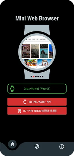 Mini Web Browser (Wear OS) screenshot 7