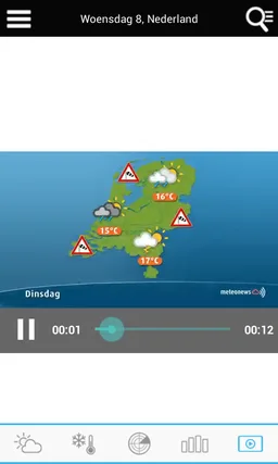 Weather for the Netherlands screenshot 4