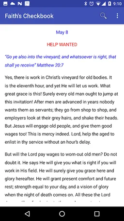 Faith's Checkbook screenshot 2