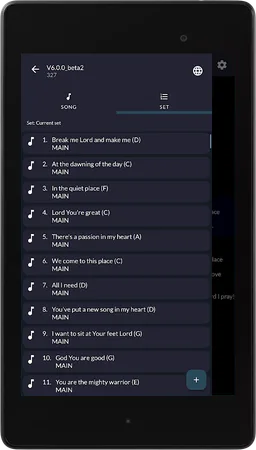 OpenSongApp - Songbook screenshot 13