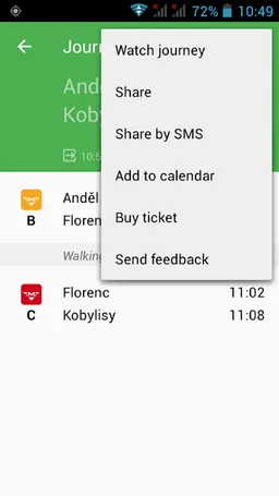 Pubtran screenshot 5