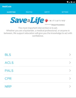 MediCode: AHA ACLS, BLS & PALS screenshot 6