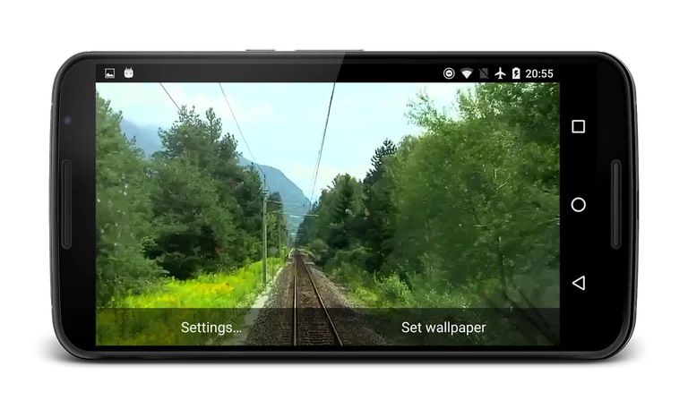 Train Cab View Live Wallpaper screenshot 6
