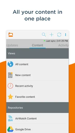 Content - Workspace ONE screenshot 8
