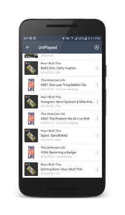 DoublePod Podcasts for android screenshot 8