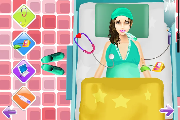 Newborn twins baby games screenshot 2