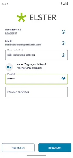 ElsterSecure - sicherer Login screenshot 4