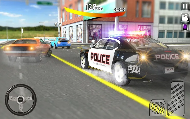 Extreme Police Chase 2-Impossible Stunt Car Racing screenshot 2