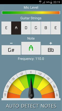 Guitar Tuner Free screenshot 2