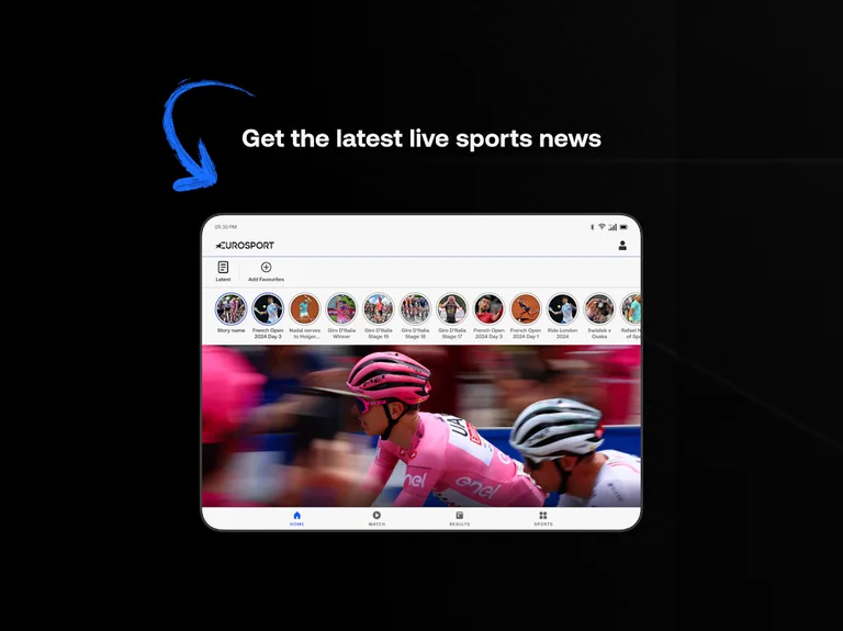 Eurosport: Live, News & Scores screenshot 2