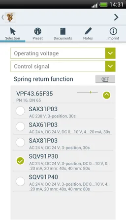 Combi Valve Sizer screenshot 3