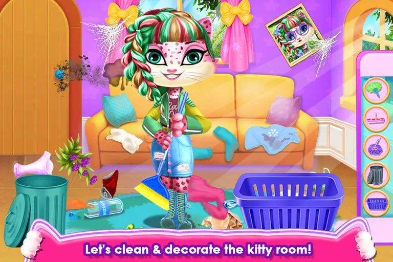 Fluffy Kitty Hair Salon screenshot 6