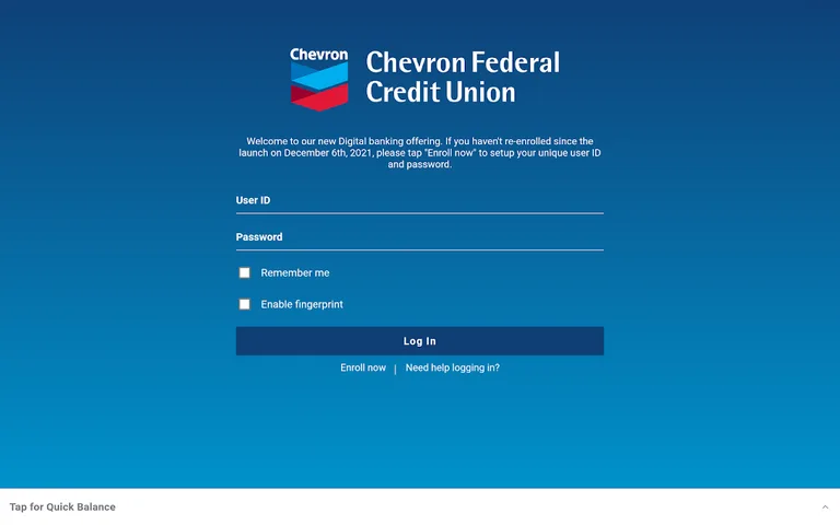 Chevron FCU Mobile Banking screenshot 4