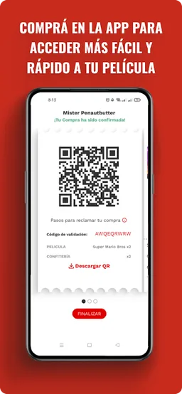 Cinemark Paraguay screenshot 2