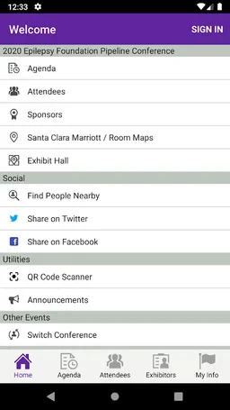 Epilepsy Pipeline Conference screenshot 3