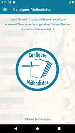 Cantiques Méthodistes screenshot 1