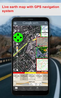 GPS Earth Live Navigation & Tracking screenshot 4
