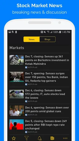 India StockX - BSE/NSE Live Markets: Chart & News screenshot 12