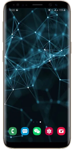 Galaxy Particle Live Wallpaper screenshot 3